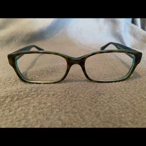 Coach HC6040 BROOKLYN 5116 Eyeglasses Sunglasses Frames Brown Clear Blue Square